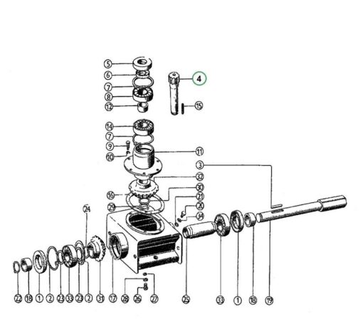 ΑΞΩΝΑΣ ΦΤΕΡΩΤΗΣ RUR 55-60 - Image 2